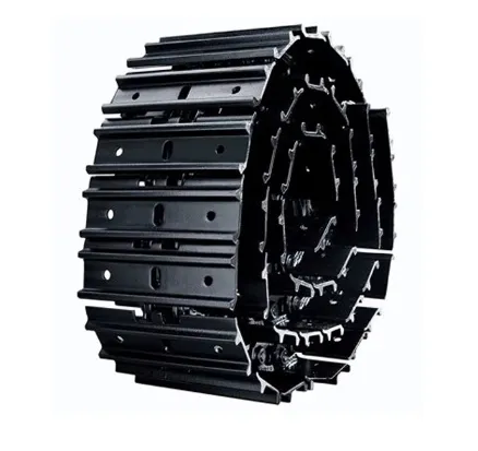 Stahlkettenschuhbaugruppe für Baumaschinen